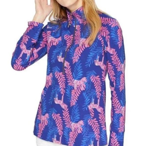 SOLD! NWT Lilly Pulitzer Skipper XS 1/2 Zip Pullover Activewear Layering - Picture 5 of 15